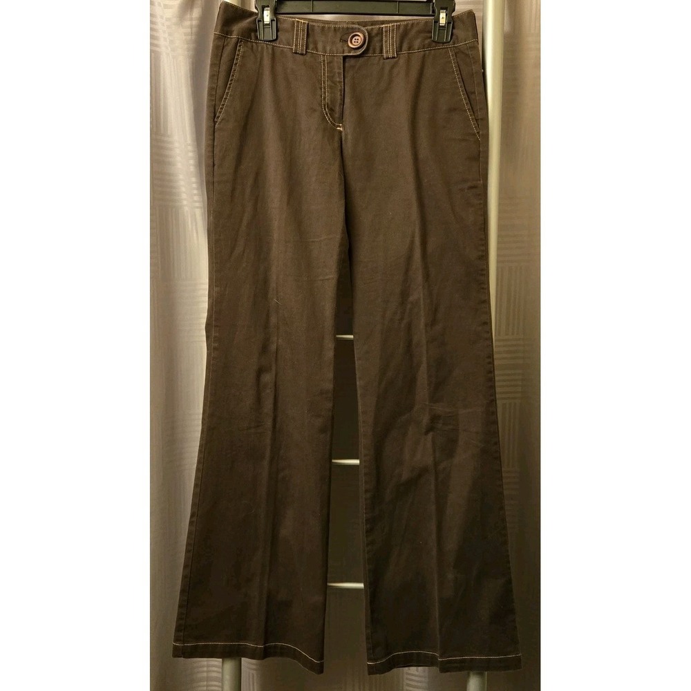 Tracy Evans Limited Womens Chino Dress Pants Size 7 Brown 28x31
